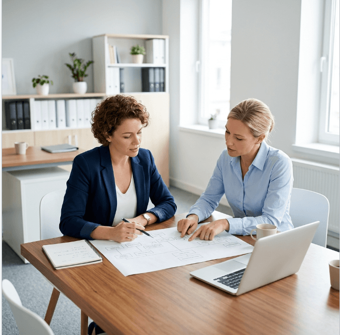 Piano d'azione personalizzato per la consulenza organizzativa